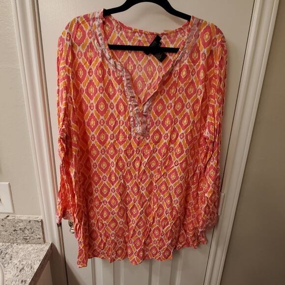 TWIGGY LONDON diamond tunic plus size 2X - Picture 1 of 5